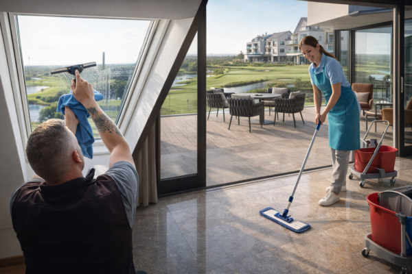 Pracovník úklidu v Luxusním resortu u Prahy (180–200 kč/h)